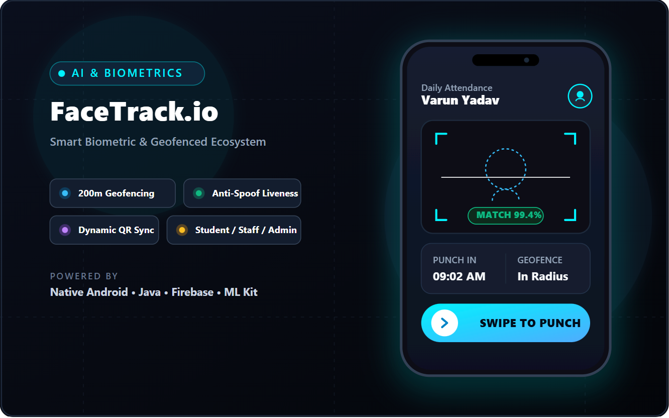 FaceTrack-Biometric-Attendance App